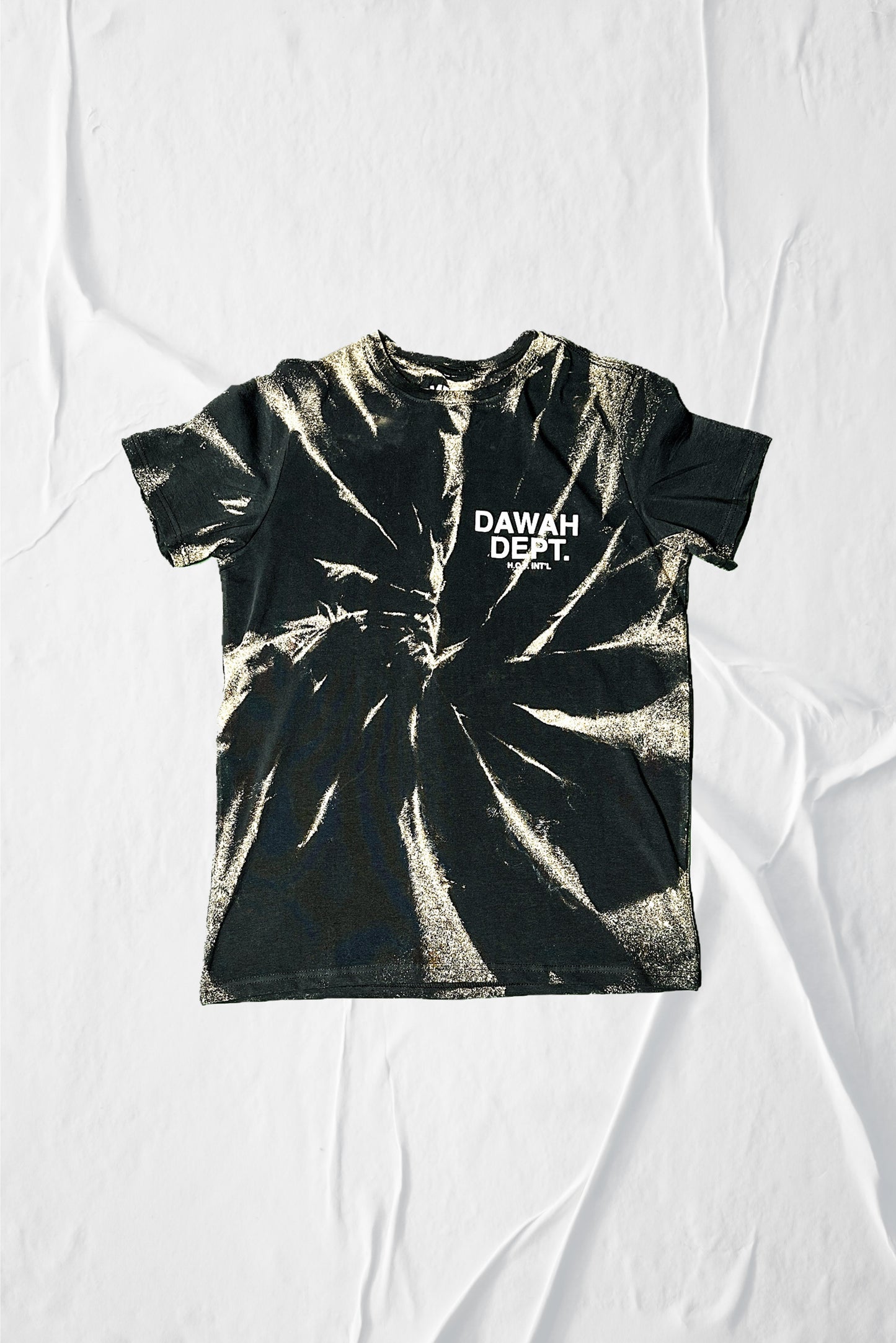 Dawah Dept.- Fade-Dyed Tee - Black