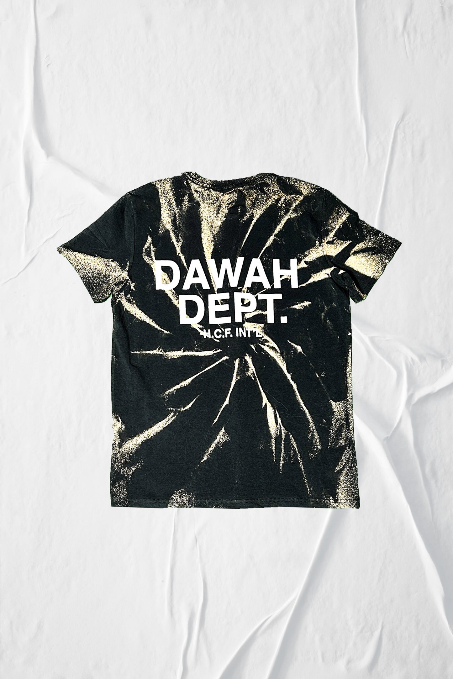 Dawah Dept.- Fade-Dyed Tee - Black