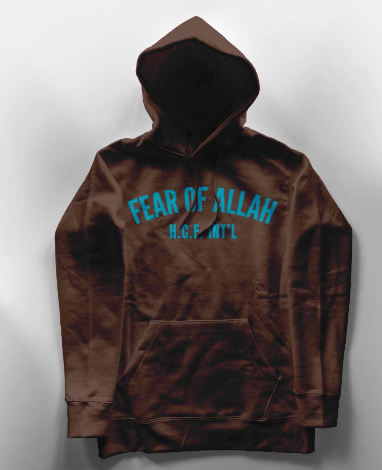 Fear of Allah Hoodie - Brown/Blue