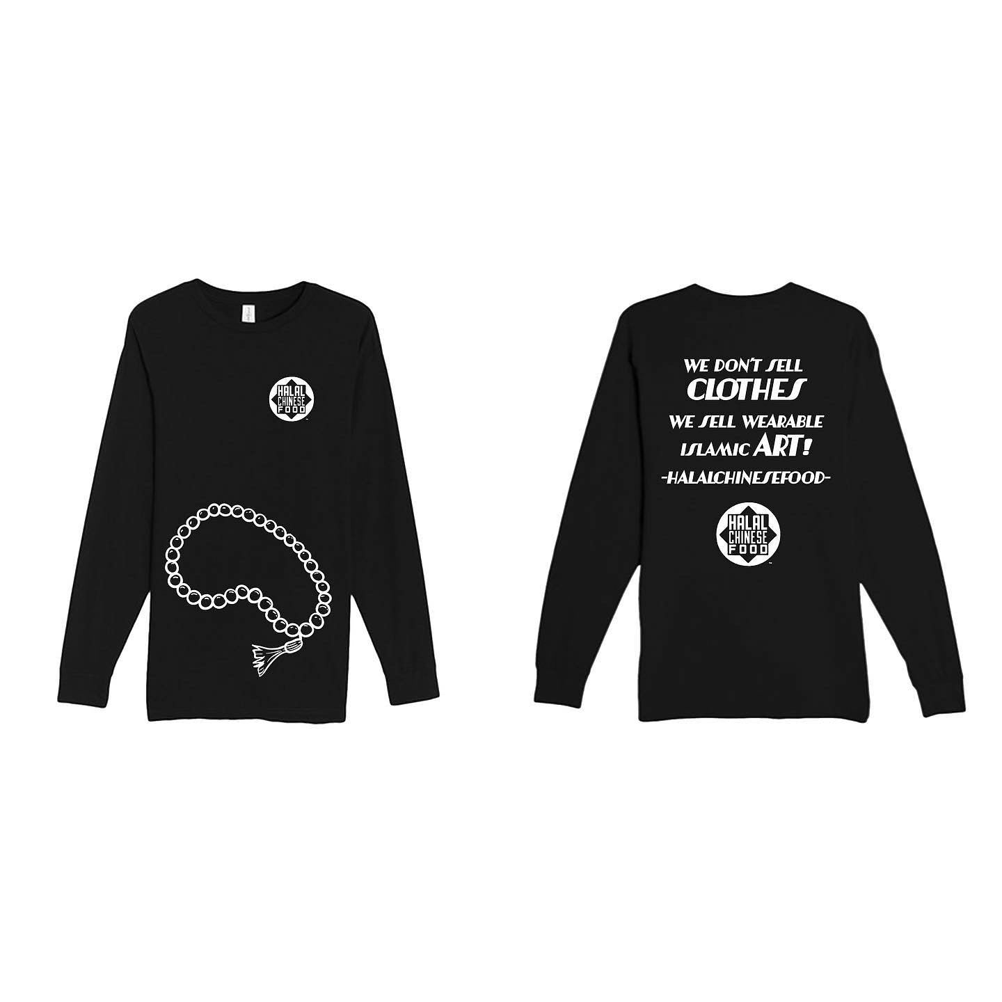 H.C.F. (ZHIKR BEAD) (COMPANY SLOGAN) LONGSLEEVE TEE 1