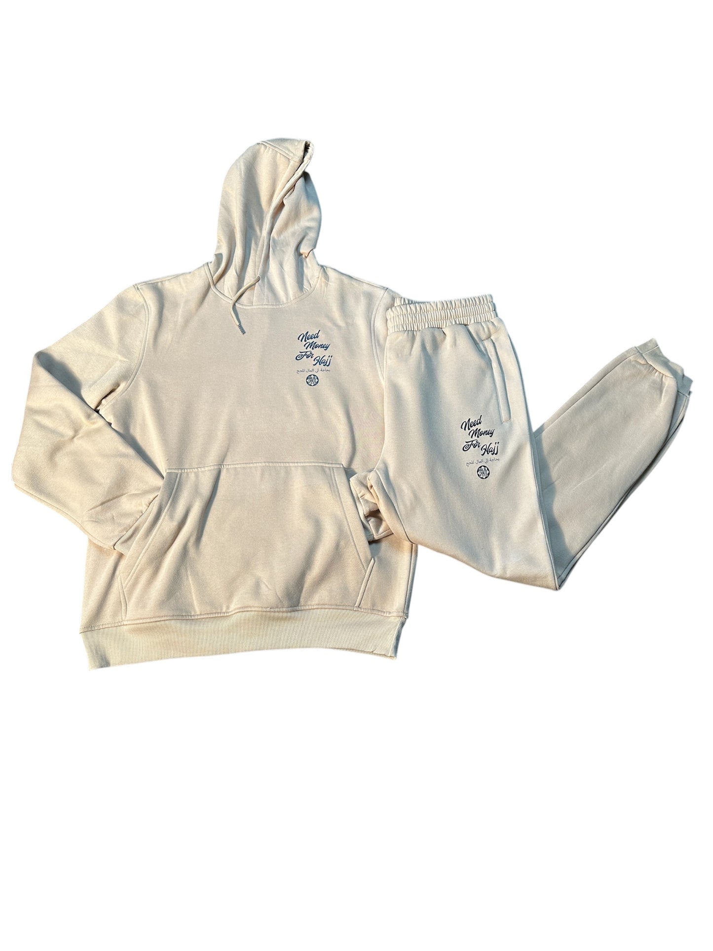 Money for Hajj Sweatsuit (Cream)