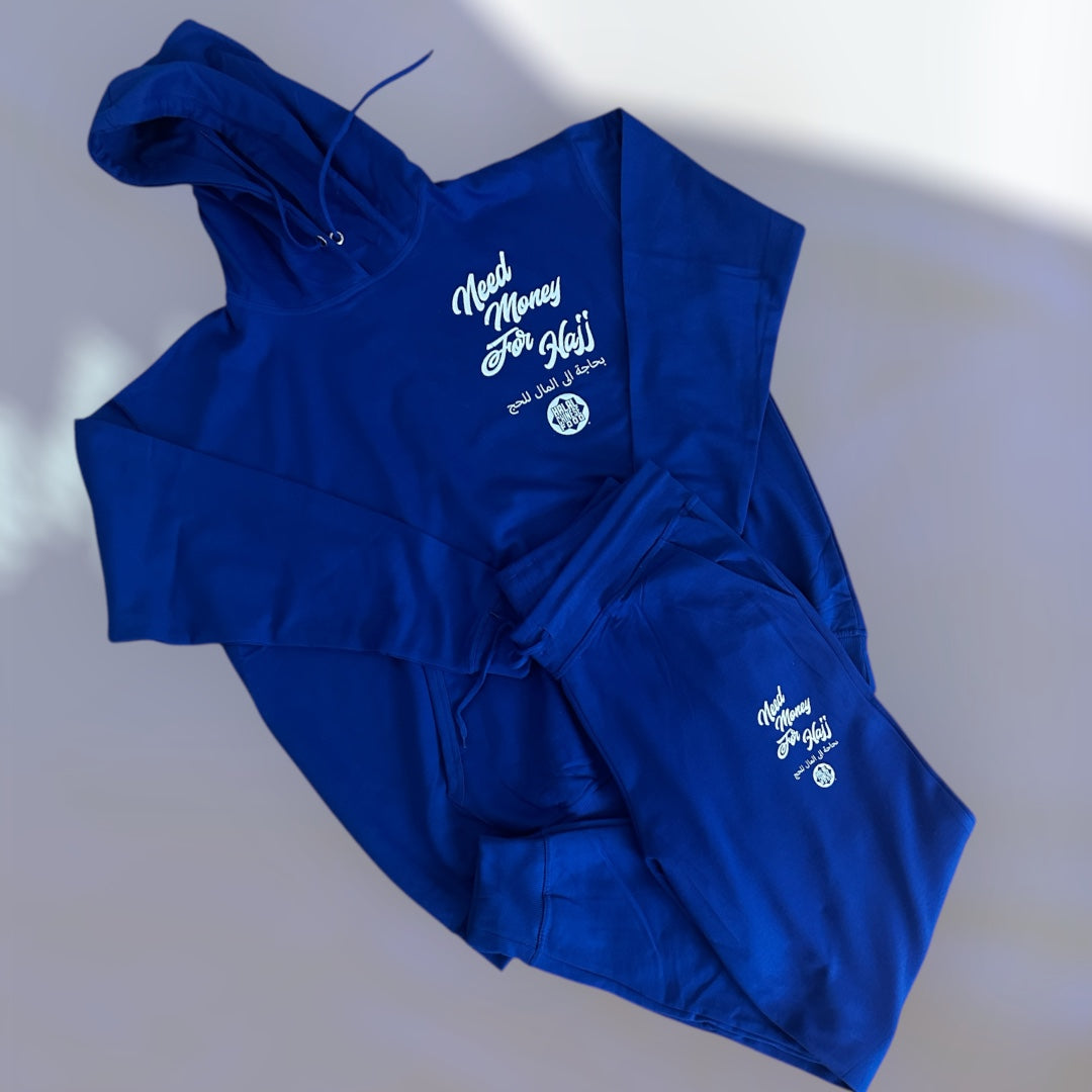 Money for Hajj Sweatsuit (Royal)