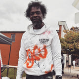 Dawah Dept. Special Edition Hand Painted Hoodie - Vintage White