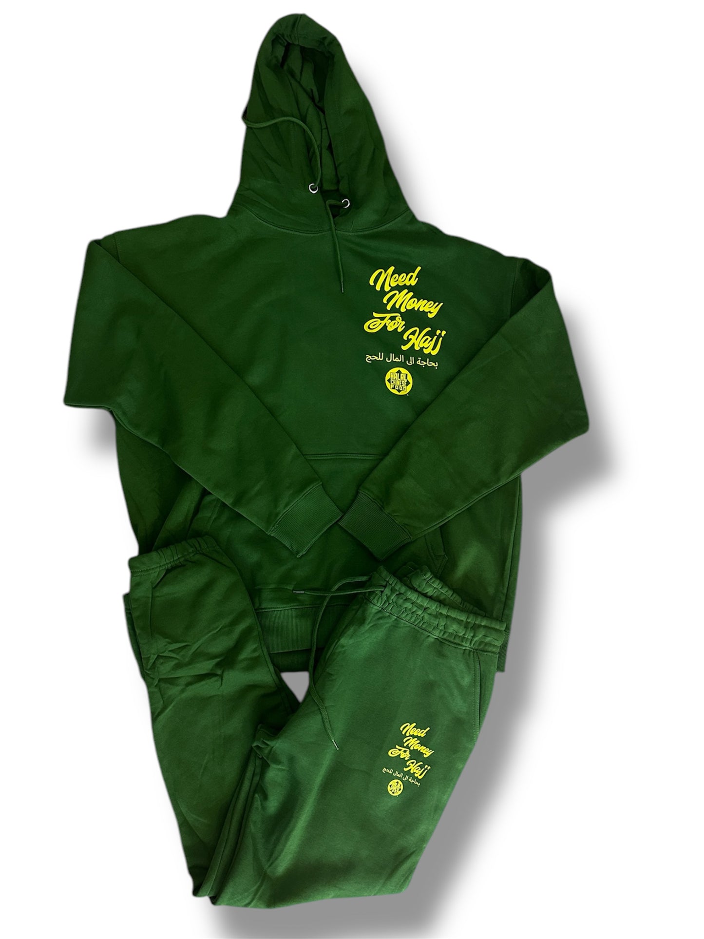 Money for Hajj Sweatsuit (Forest Green)