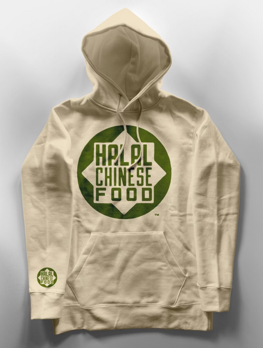 Halal Chinese food Signature collection Hoodie - Khaki