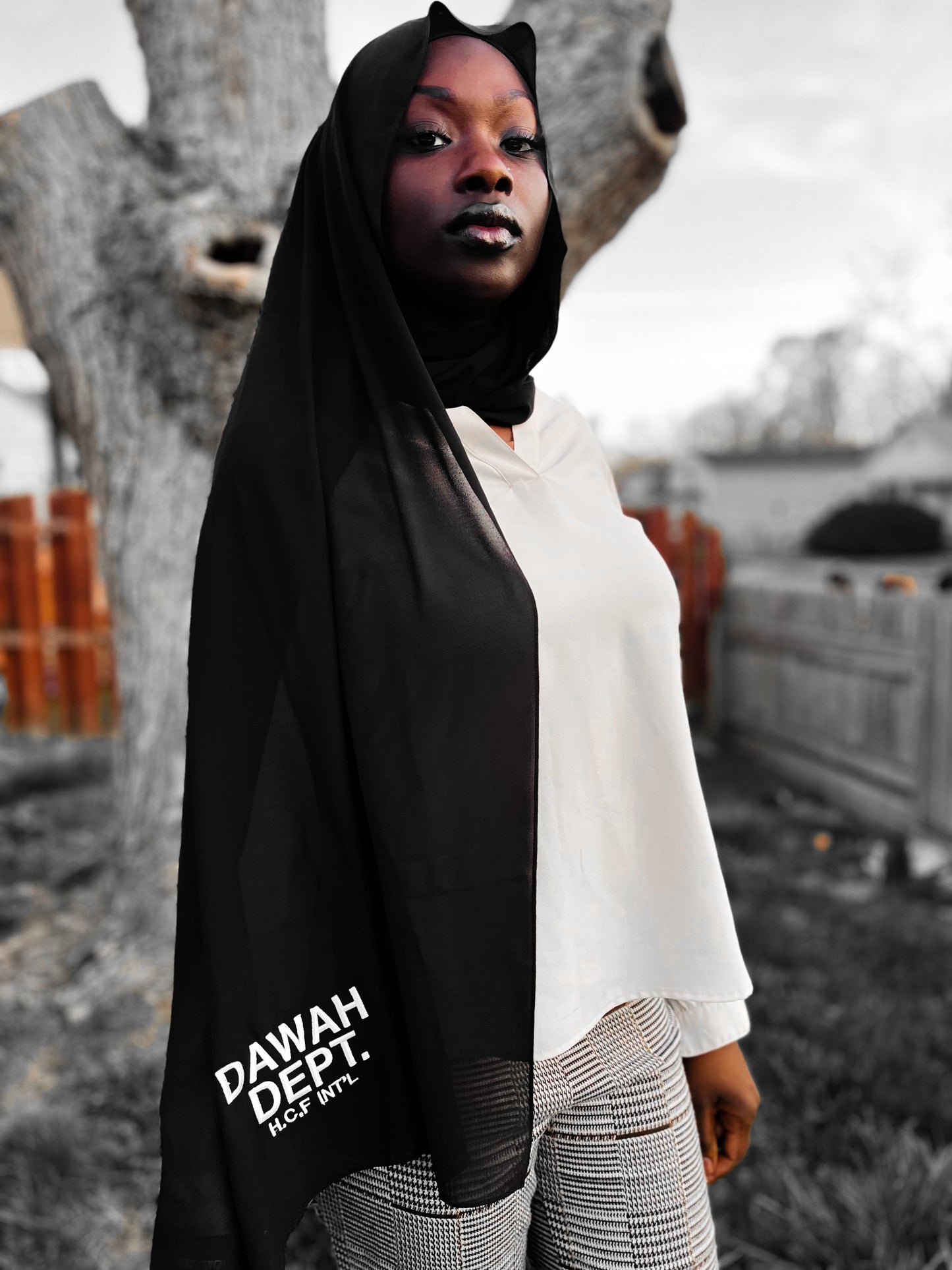Dawah Dept Hijab - Black
