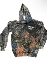 Dawah Dept. Special Edition Hand Painted Hoodie - CLOUD BLACK